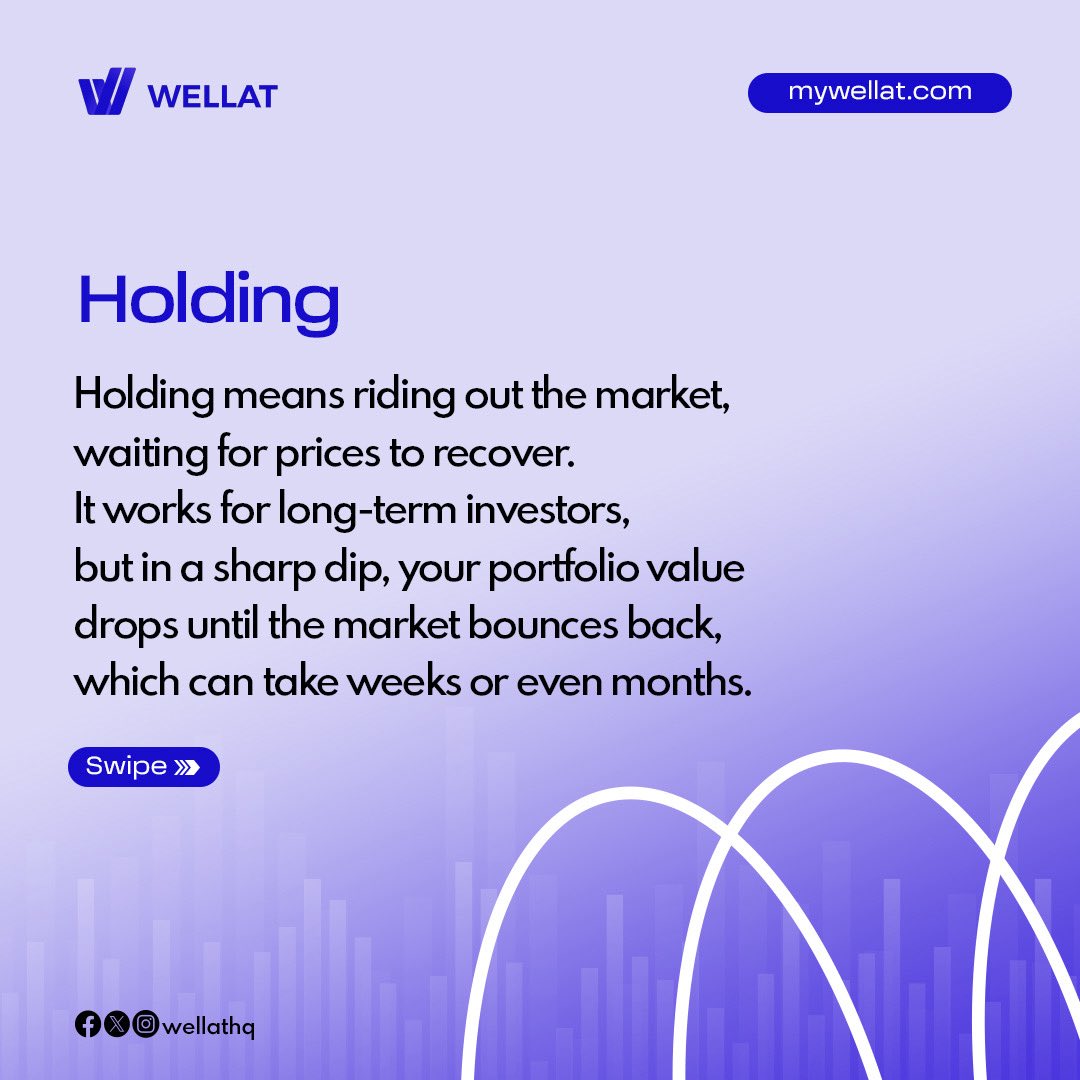 WellatHq's tweet image. Discover what sets shorting apart from holding, and how pro traders pick the strategy that protects them in a dip.

Ready to trade smarter? Join the Waitlist: mywellat.com

#ProTraders #crypto #CryptoTrading #trading #copytrading #btc #wellat #marketdips #shorting