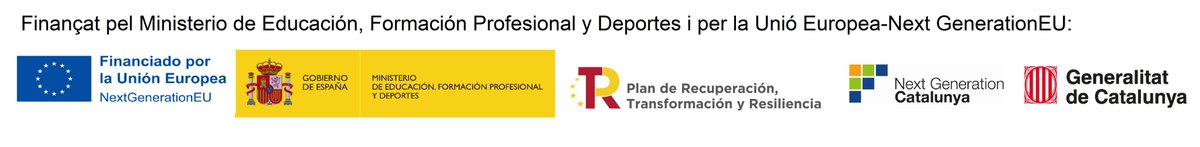 📣Impulsem FP! L’Institut rep una dotació d'eines digitals del Ministeri d’Educació i de la UE–Next Generation EU per crear un espai que potenciarà el treball audiovisual i col·laboratiu de l'alumnat. Aprendre amb eines professionals, créixer amb noves oportunitats! #SomriuEspriu