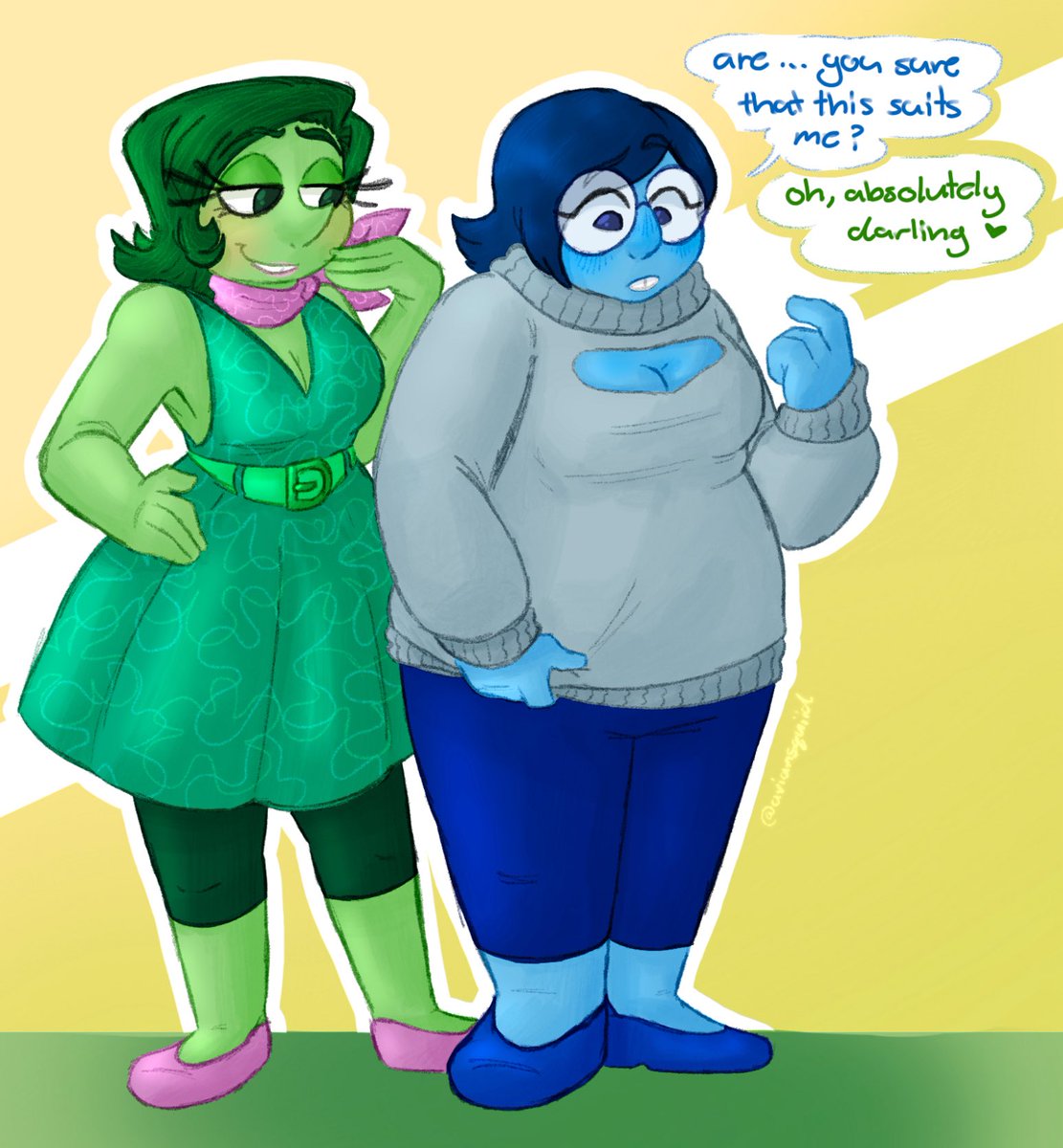 aviansquiidnt's tweet photo. The idea of Sadness with a keyhole sweater is just,,, she so cutes π₯Ί disgust putting her on the good stufffff
#InsideOut #InsideOut2 #InsideOutSadness #InsideOutDisgust #InsideOutfanart https://t.co/cAcBEfXy7U