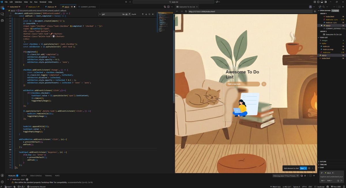 monkey_jstech's tweet image. Terminando mi primer to do list