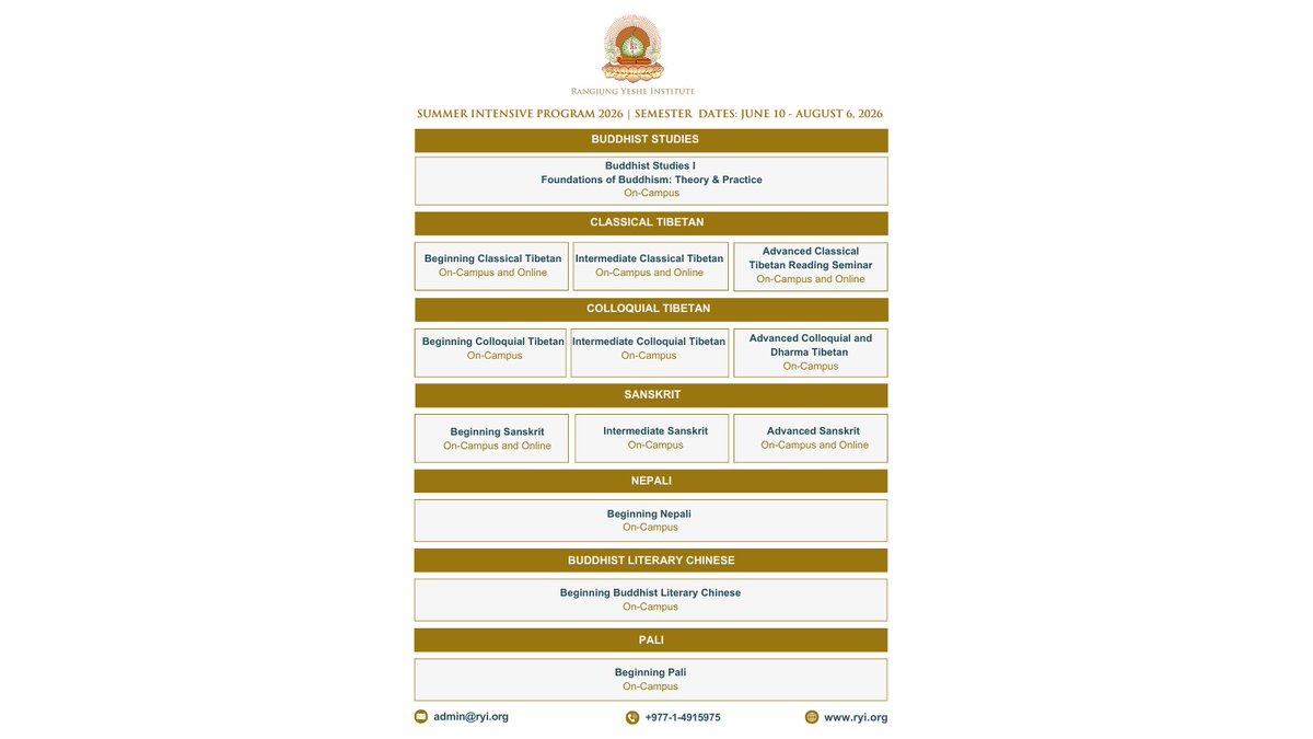 RYI_Online's tweet image. Check out our Spring and Summer 2026 courses! Have questions? Reach out to us at admin@ryi.org. All our programs are open for enrollment.
Kindly click this link for more information: ryi.org/admissions
#RYI #NewCourses #StudyWithUs #SpringCourses #SummerCourses #JoinNow