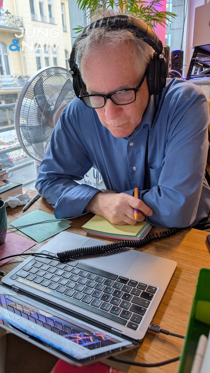 aahsh's tweet image. #BehindTheScenes of @JungNaiv
Live: @TiloJung interviews @lea_ypi from @LSEEcon

With the philosopher it&apos;s all about capitalism, marxism and democracy! 

Hans notes the best audience questions from the livechat:
youtube.com/live/5xT5udzn3…