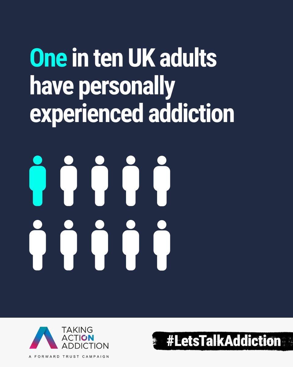Our new <a href="/Ipsos/">Ipsos</a> polling data released yesterday reveals just how many of us are affected by addiction - 1 in 10 UK adults have personally experienced it.

The findings highlight what we already know: addiction is common, but conversation isn’t. And that silence can stop people