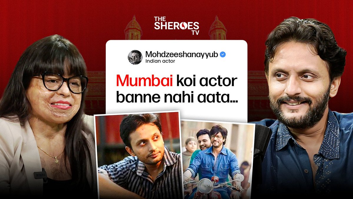 thesheroestv's tweet photo. Catch our latest podcast with one of the most versatile actors in the industry the face behind unforgettable performances in Raanjhanna, Tanu Weds Manu, Criminal Justice and more.
Link - https://t.co/qt2y1wC6Ho
#Podcast #ActorTalk #Bollywood #CriminalJustice #Raanjhanaa #TanuWedsManu #FilmTalk #CinemaLovers #ActorJourney #BollywoodStories #Nishanchi #SheroesTV