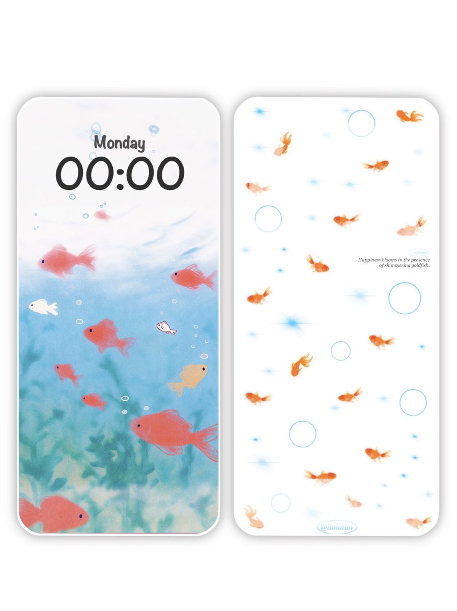 loooovepo's tweet image. Little fishy swims along ☁️ ⊹꙳ 🫧 ⊹