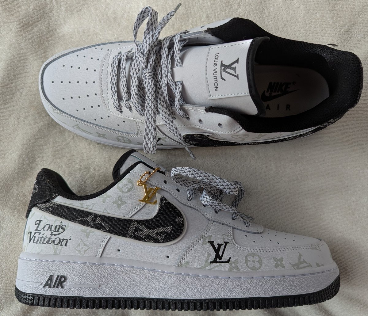 NIKEのスニーカーを、買ったよ！Air Force 1 とルイ・ヴィトンのコラボ 
