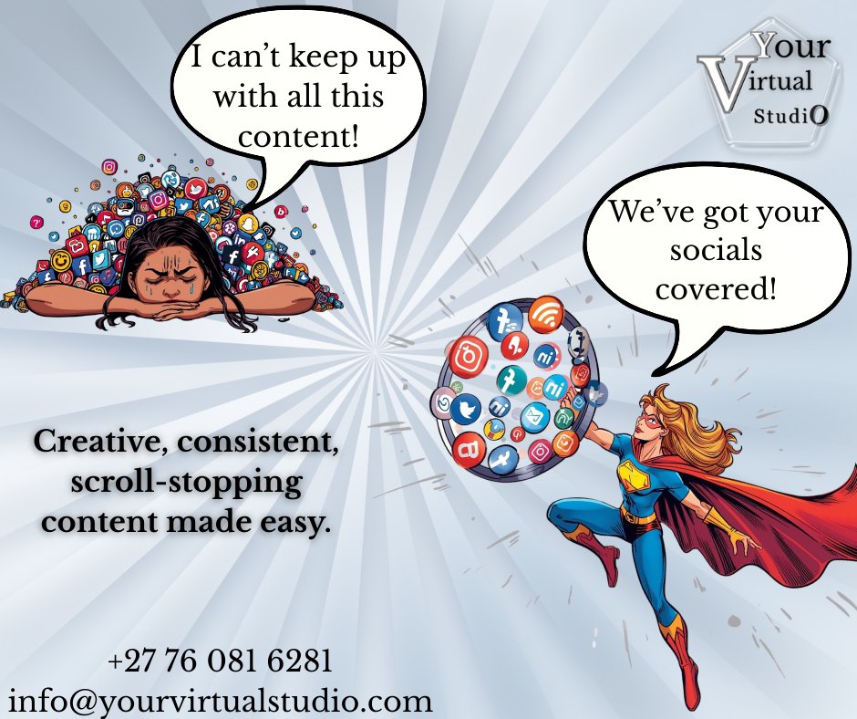 virtuallystudio's tweet image. Overwhelmed by social media?
Your Virtual Studio has your content covered! From posts to videos, we help your brand shine online — so you can focus on what matters.
#YourVirtualStudio #SocialMediaSupport #ContentCreation #VirtualAssistant #SocialMediaManagement