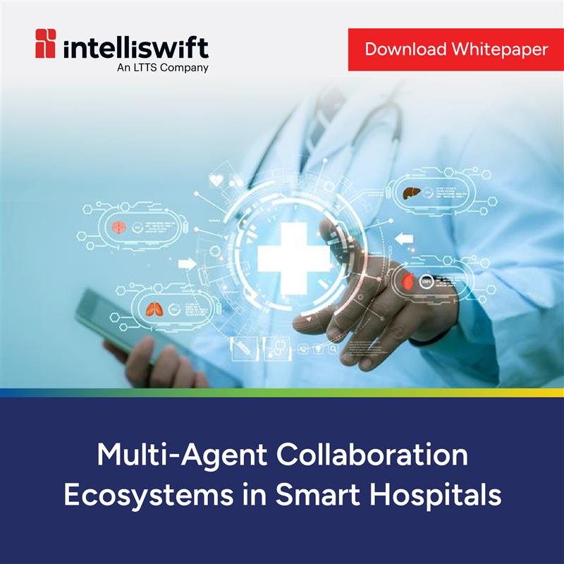 Intelliswift's tweet image. AI agents working together to optimize patient care? It’s happening. Explore how Multi-Agent Collaboration Ecosystems are shaping smart hospitals in our latest whitepaper. 

➡️Download now: lnkd.in/d9nSPzPJ

#SmartHospitals #AIinHealthcare #HealthTech #DigitalHealth