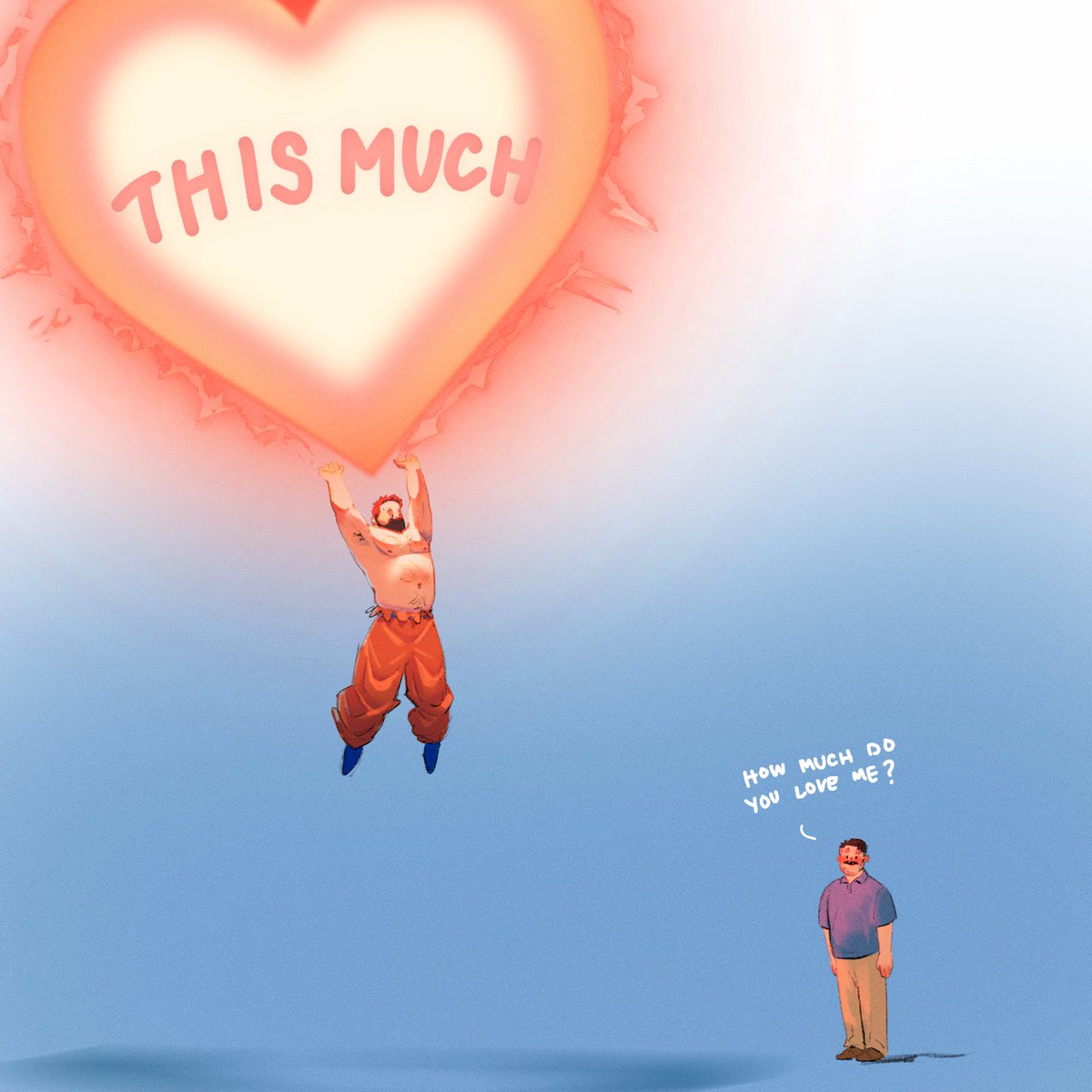 tomatofacee___'s tweet image. Whenever he asks me how much I love him this is my reply 😤❤️

#artph #lgbtq #gaycomic #lovewins #lgbtart