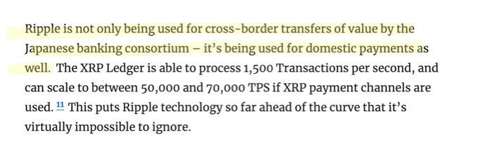 SMQKEDQG's tweet photo. ‼️ RIPPLE IS BEING UTILIZED ACROSS JAPAN FOR CROSS-BORDER AND DOMESTIC PAYMENT FLOWS‼️

Yes, it’s documented.📝👇 https://t.co/9Ps4r4DaBz