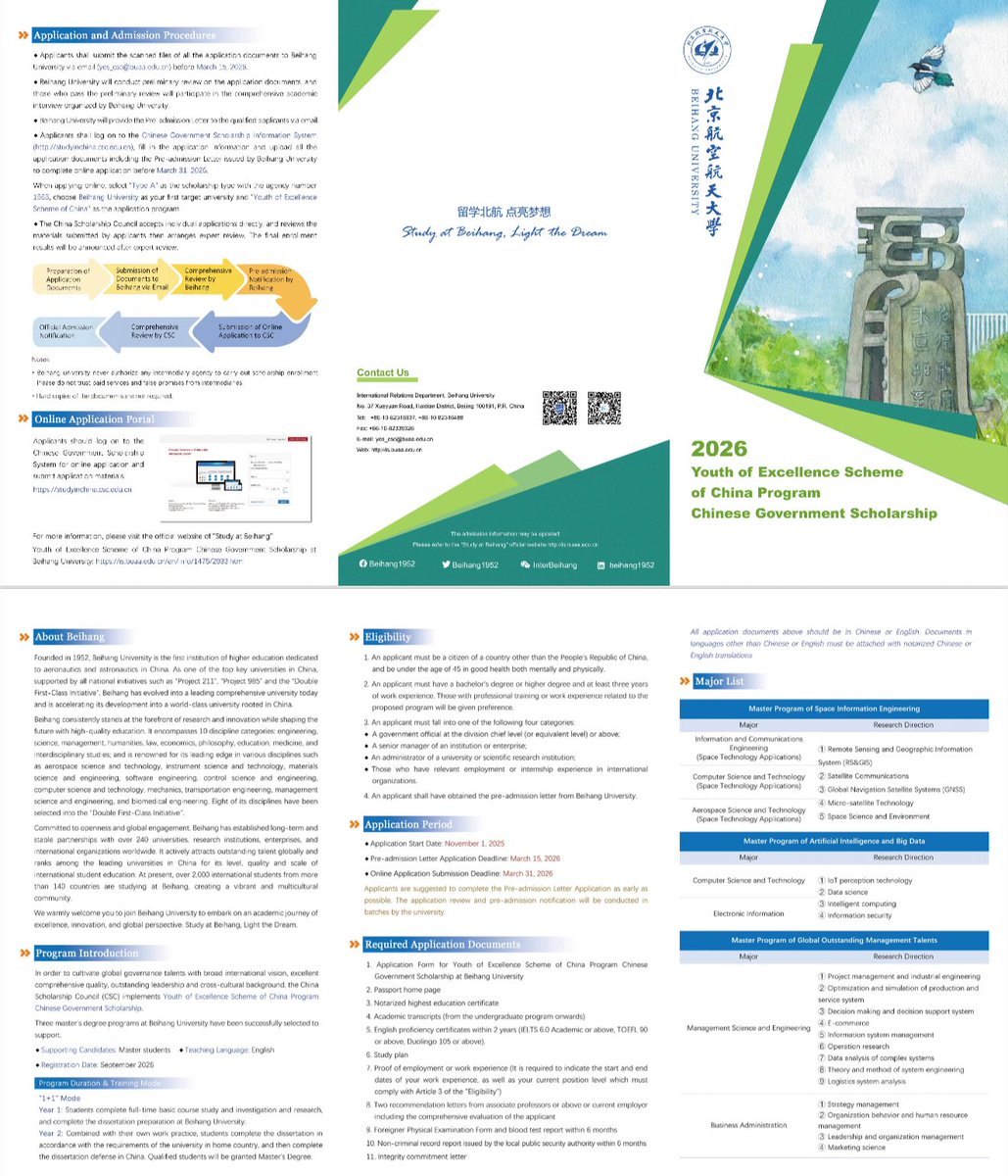 LynettemwendeL's tweet image. #ScholarshipAlert  #studyInChina #SDG4  #VijanaNaopportunities #vijanaNaSkills