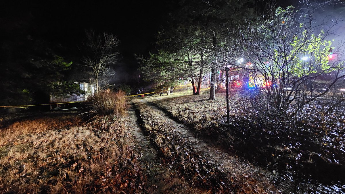 Several Jefferson County fire departments on the scene of a fatal fire on Castle Ranch Road near DeSoto