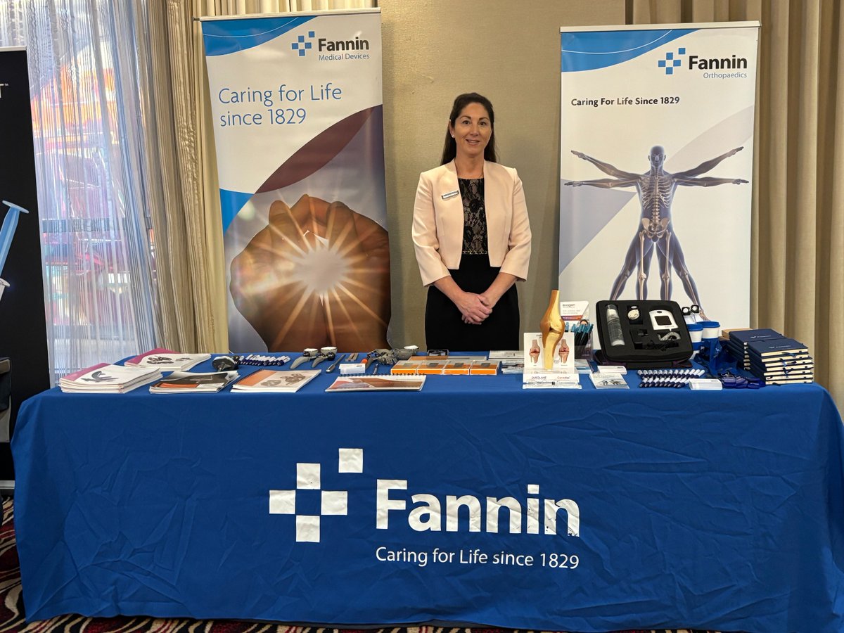 FanninL's tweet photo. Delighted to support the Atlantic Orthopaedic Club Meeting in Galway! 🎉
Fannin is now the exclusive Irish distributor of @BioventusGlobal’s DUROLANE® &amp; EXOGEN®. #Orthopaedics #MedTech #Innovation https://t.co/uw7I32RU8a