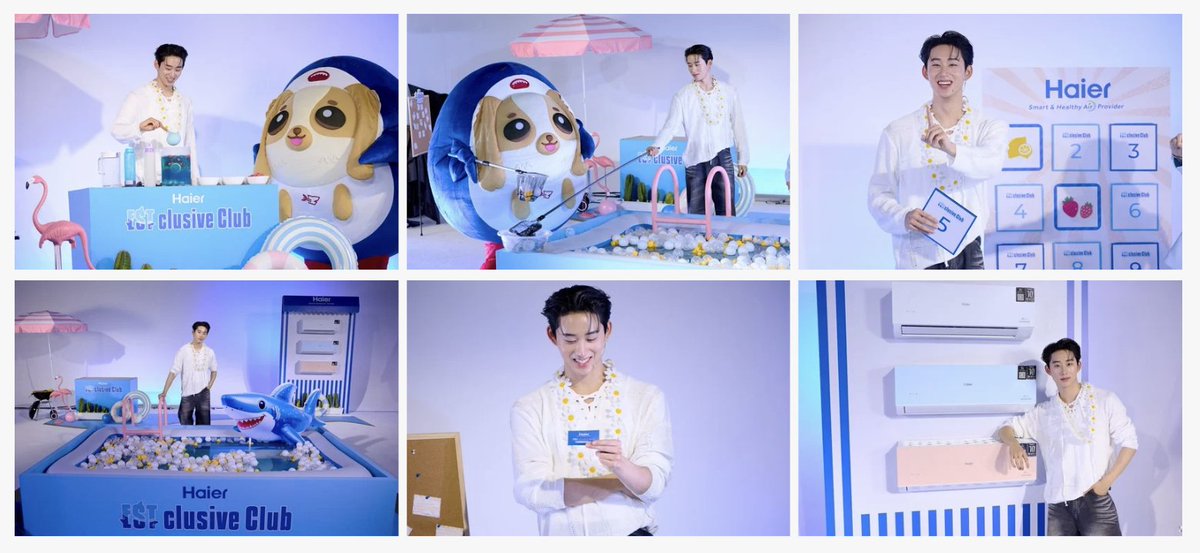 “เอส ศุภ” หล่อฟาดใจทั้งคลับ! ระเบิดเสน่ห์ไม่ยั้งในกิจกรรม Haier ESTclusive Club สร้างปรากฏการณ์แฟนฮ็อบไม่หยุด จุใจทุกโมเมนต์

อ่านต่อ : facebook.com/share/p/1D9Nov…

#Haier #HaierThailand #HaierMoreCreationMorePossibilities #HaierAirConditioner 
#SmartAndHealthyAirProvider