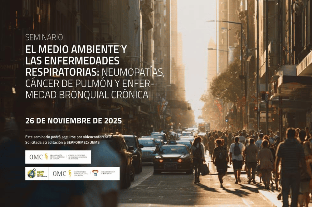 FFOMC's tweet image. La Fundación para la Formación de la OMC celebra un seminario sobre el medio ambiente y las enfermedades respiratorias 

@GSK_ES 
🗓️26 de noviembre
🕔17:00
💻Online

medicosypacientes.com/articulo/ffomc…