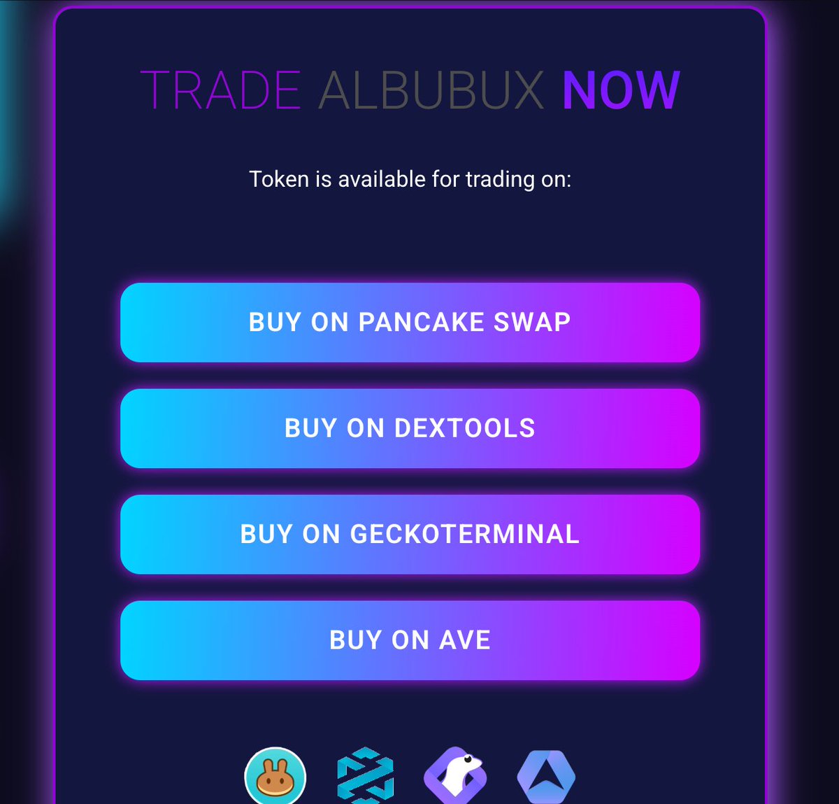 albubux's tweet image. On-Chain Verdict (So Far)...

Ambitious: Our concept is pretty ambitious, combining meme-token vibes with AI, gaming, and loyalty is a strong vision.

Potential: We tend to deliver on the roadmap (AI tools, SDK, gaming integration), $BUBX will have real use case beyond just…