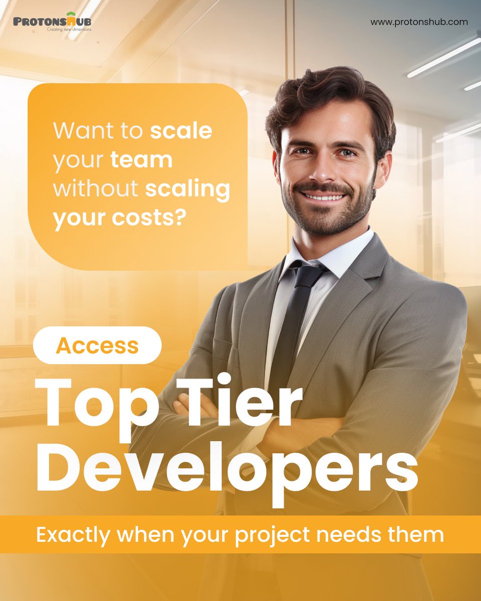 protonshub's tweet image. Want to scale faster without stretching your budget? 🚀

Tap into top-tier, pre-vetted developers exactly when your project needs them — simple, flexible, efficient. 💼✨

#ITStaffing #StaffAugmentation #HireDevelopers #Protonshub #FlexibleHiring #RemoteDevelopers #VettedTalent