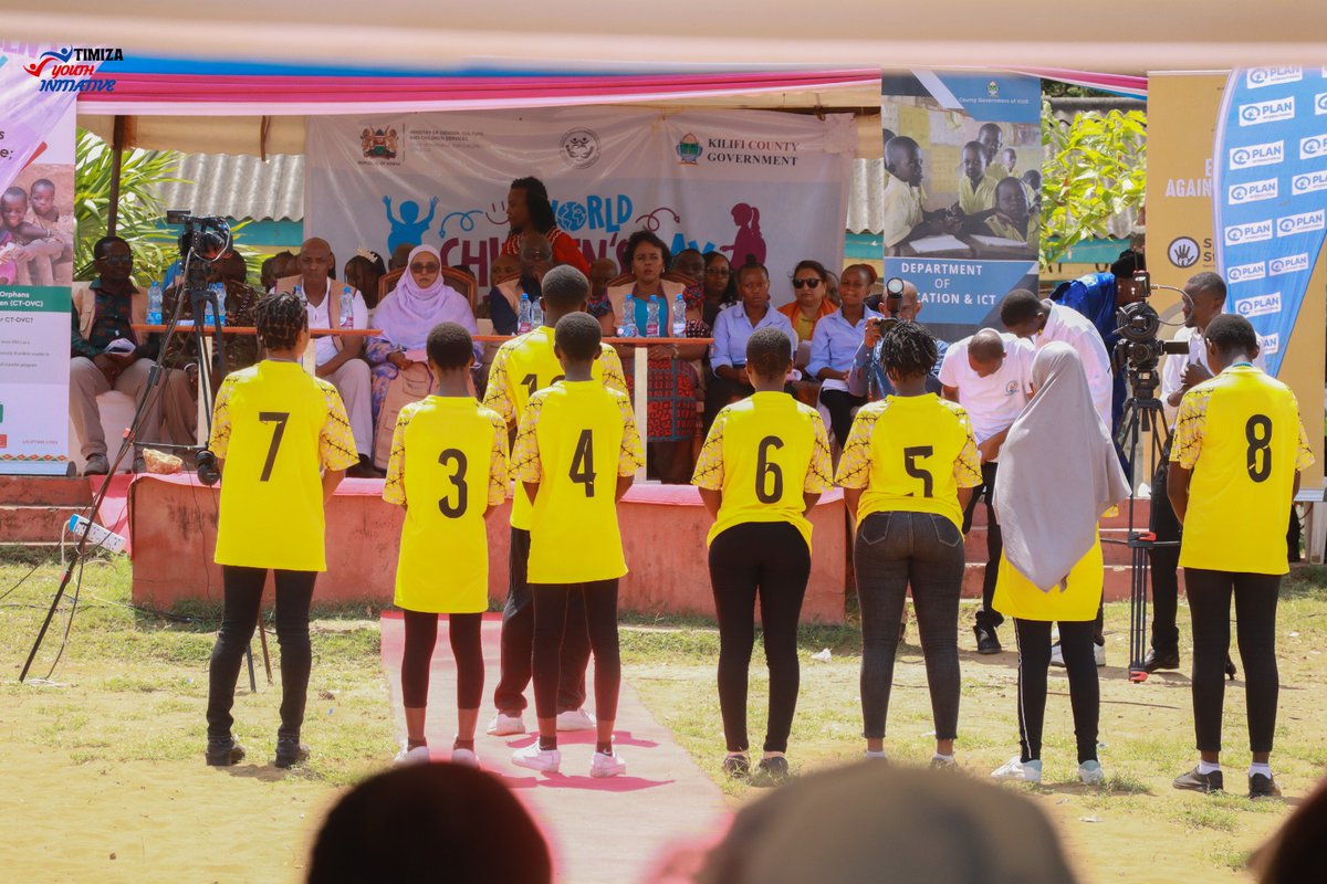 Timiza_CC's tweet photo. We joined @KilifiCountyGov ,CSOs, national and county leaders to mark the International Day of Children at Karisa Maitha Grounds.
A procession from Pwani University raised awareness on children’s rights, anchored in Article 53 and the Children Act 2022. https://t.co/luLwNMfddn