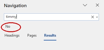 RaysMusings's tweet image. A strange result. Surely &apos;none&apos; is more appropriate than &apos;no&apos;. Maybe its refusing to search for the word. 🤔
#MicrosoftWord #Word #Word2021 #MicrosoftWord2021 #Microsoft365 #FindReplace