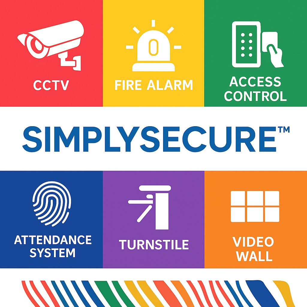 SimplySecure_IN's tweet image. SimplySecure provides complete CCTV &amp;amp; ELV Solutions including:
✔ CCTV
✔ Fire Alarm
✔ Access Control
✔ Attendance
✔ BMS
✔ Boom Barriers
✔ Turnstiles
✔ Video Walls
Trusted across corporate, industrial &amp;amp; residential projects.
#SimplySecure #SecuritySystems #CCTV #FireAlarm
