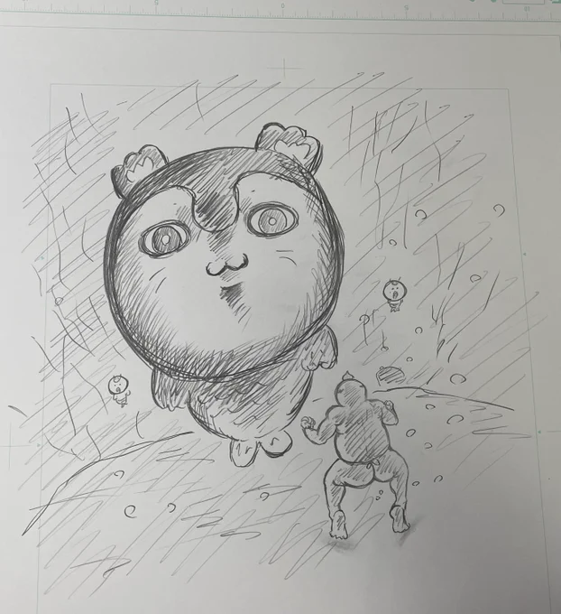島編に夢中だった頃に描いたやつ。もう二年以上前か… 