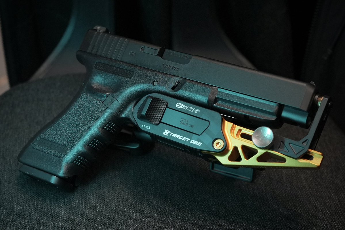 jkarmy_int's tweet image. Target One 🎯 
GLOCK series IPSC competition holster 

Built for speed 💨💨💨 

#targetone #competitions #ipsc #competative 
#glock #gseries #gmodel