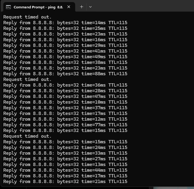 yukimurinku0416's tweet image. 這幾天網路很不穩然後就測試了下，然後去查了下網路公司的問題 哭阿
