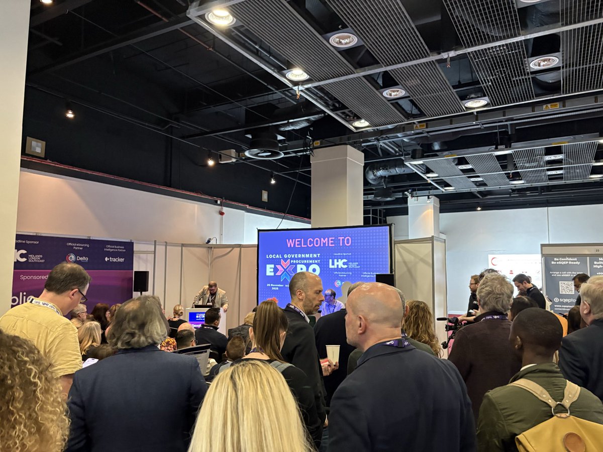 Balhamguy's tweet image. Standing room only at the Local Government Procurement Expo event. Who knew procurement could be so interesting?! #LGPE #Procurement #EverythingICT