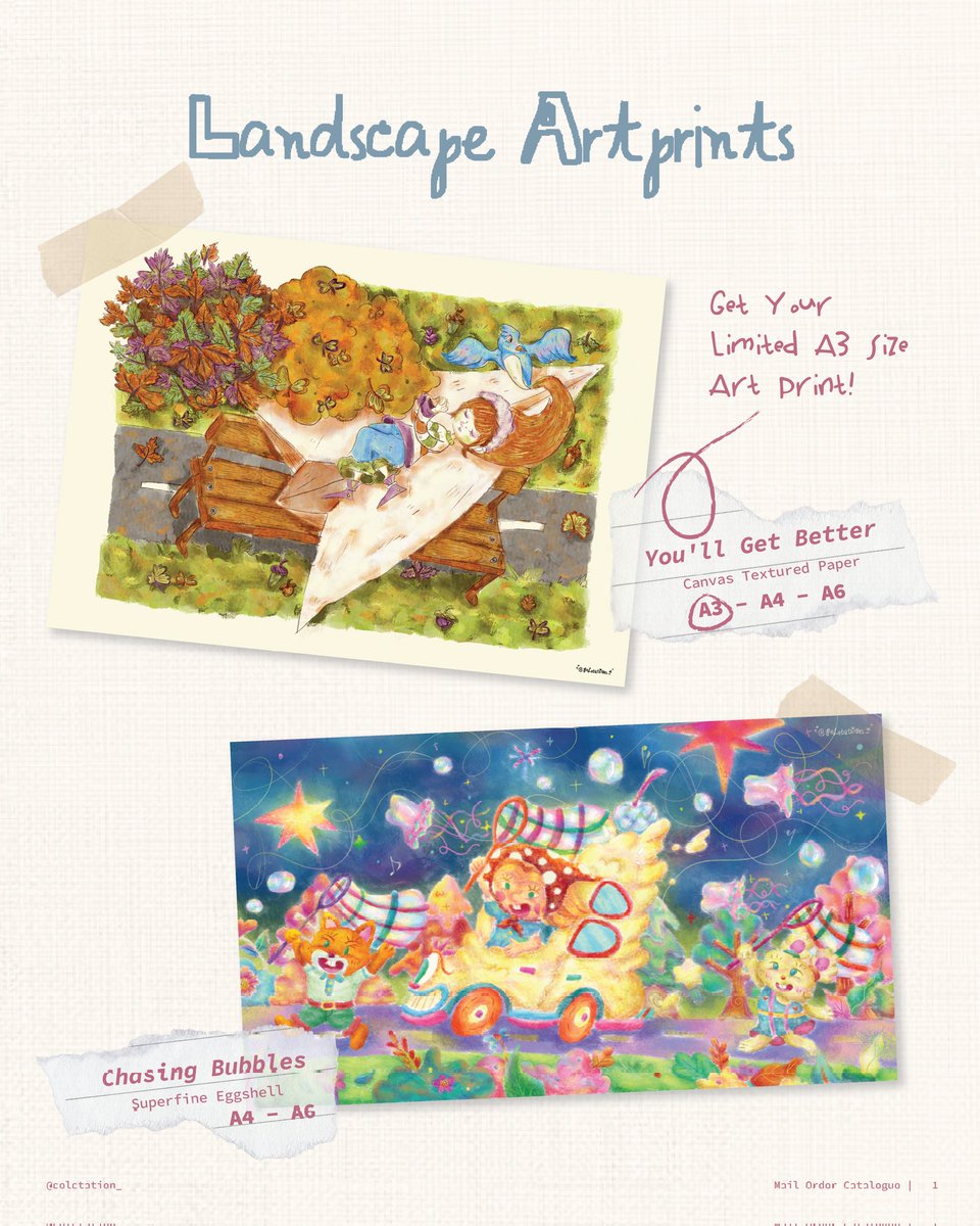 [❤️ &amp; 🔁 are appreciated]

💌 <a href="/selstation_/">celine k ✨🌷*⁠.⁠✧ | CF21 mail order open! 💌</a> Mail Order (post #CF21) Catalogue is finally blooming 🌷

🛥️Shipping starts from 27 November 2025
🌸 Originals (Whimsical yet Dreamy Artprints🌷)
🫐 Available Manual Shipping (G-Form) or Shopee.

#cf21catalogue #comifuro21