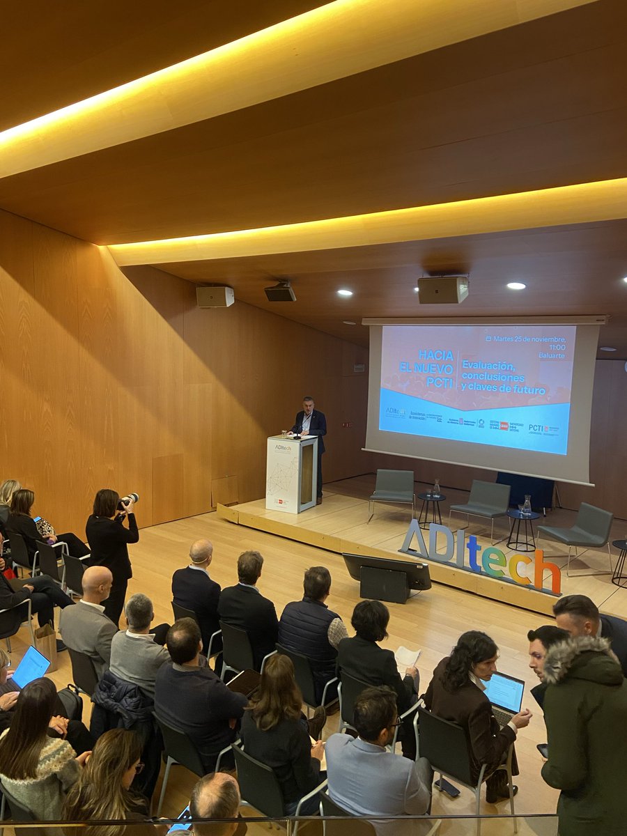 ADItech's tweet photo. 📢 Hoy en #Ecosistemas de Innovación cerramos una etapa: la del #PCTI
Hoy conoceremos la evaluación, conclusiones y claves de futuro de 2026 del nuevo PCTI https://t.co/7wNYeDY7v4