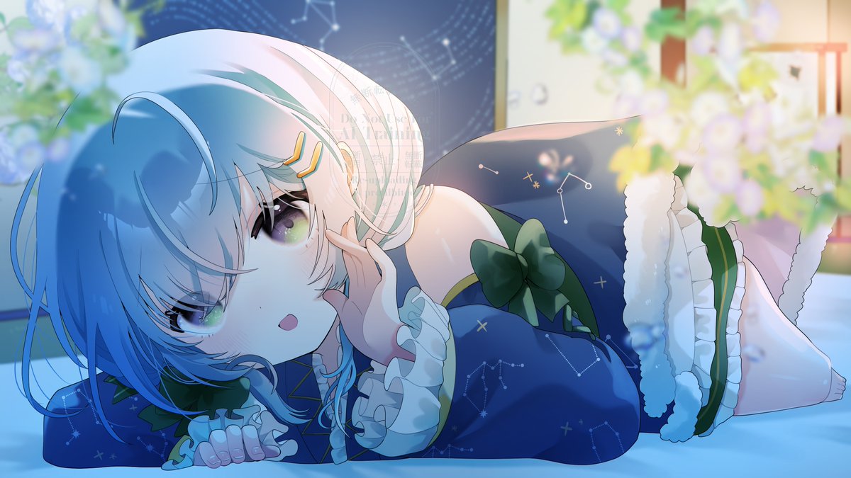 kira00513's tweet photo. おはきら～🩵

#おはようVtuber 
#11月のVTuberフォロー祭り https://t.co/ZR6YCgmdso