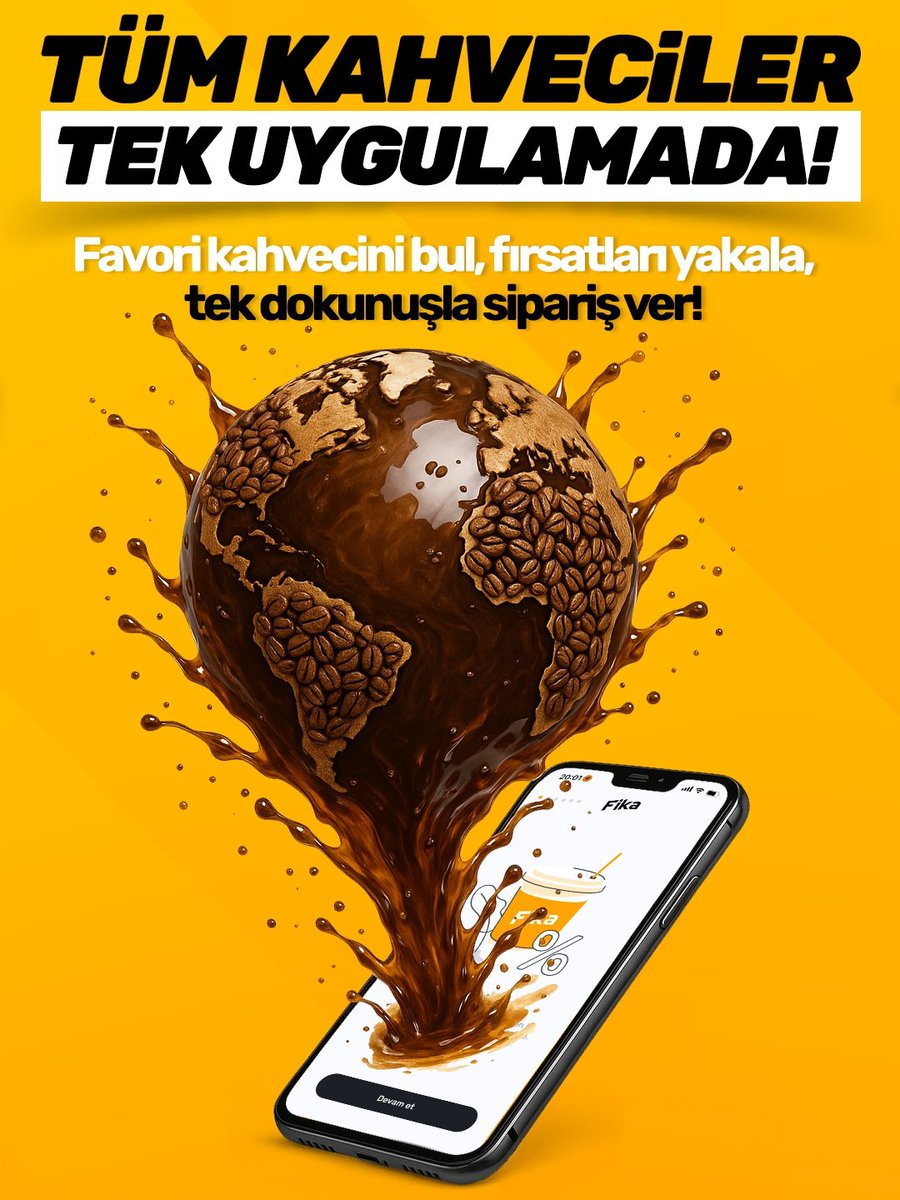𝗙𝗶𝗸𝗮 ile artık tüm kahveciler tek uygulamada! ☕📲

App kalabalığına son! Tüm fırsatlar, avantajlar ve yepyeni birçok özellik, kahvenin djital dönüşümü 𝗙𝗶𝗸𝗮 ile çok yakında cebinde.

#Fika #CebindekiKahve #KahveninDijitalHali