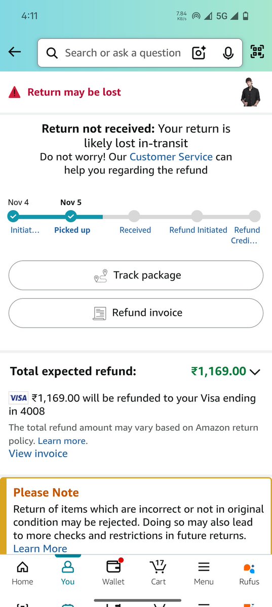 Kuljeet65316588's tweet image. Amazon Seriously, is the refund tied up with the lost parcel in a little &apos;Bermuda Triangle of Returns&apos;? Someone please enlighten me! I&apos;m absolutely thrilled with this seamless process. #AmazonReturns #LostInTransit #CustomerServiceFail #WhereIsMyMoney