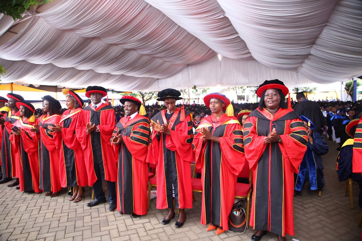 TU_Kenya's tweet image. 14th Graduation Ceremony
Conferment of PhDs
#TUKGraduation #14thGraduation #Classof2025 #InPictures #FinishedStrong #ReadyForTomorrow
