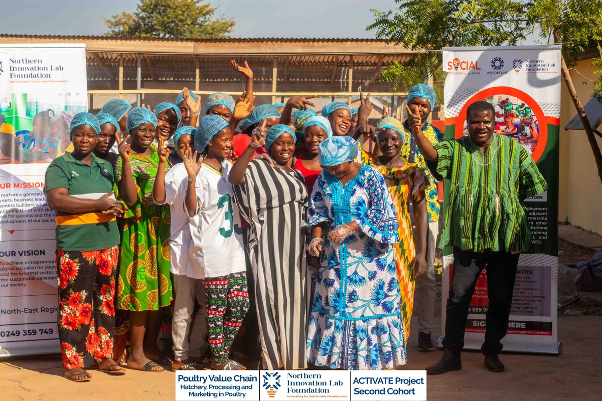 visitNILF's tweet photo. We appreciate the continuous support and collaboration from SE Ghana and our partners as we work together to empower youth and women with practical, market-ready agribusiness skills in the North East Region. https://t.co/Mw0m4IFj4e