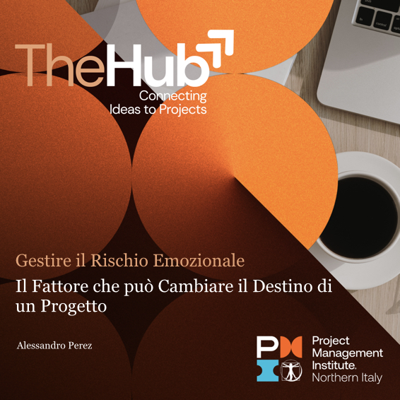 PMINoItaly's tweet image. 👀Nuovo articolo di 𝐓𝐇𝐄 𝐇𝐔𝐁: 𝐆𝐞𝐬𝐭𝐢𝐫𝐞 𝐢𝐥 𝐑𝐢𝐬𝐜𝐡𝐢𝐨 𝐄𝐦𝐨𝐳𝐢𝐨𝐧𝐚𝐥𝐞_Il Fattore che può Cambiare il Destion di un Progetto!

Il rischio emozionale vive anche nel tuo team? Condivi la tua esperienza nei commenti!👇

#PMI#PMINIC#TheHub#EmotionalRisks