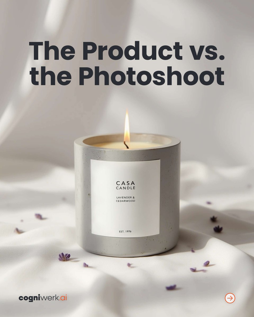 cogniwerk's tweet image. Did we just end product photoshoots? No, BUT, Cogniwerk enables brands and users to test ideas and eliminate some of the guesswork when creating briefs for studios – all it takes is some imagination and practice. #ImageGeneration #ProductPhotography #eCommerce #AIvisuals #GenAI
