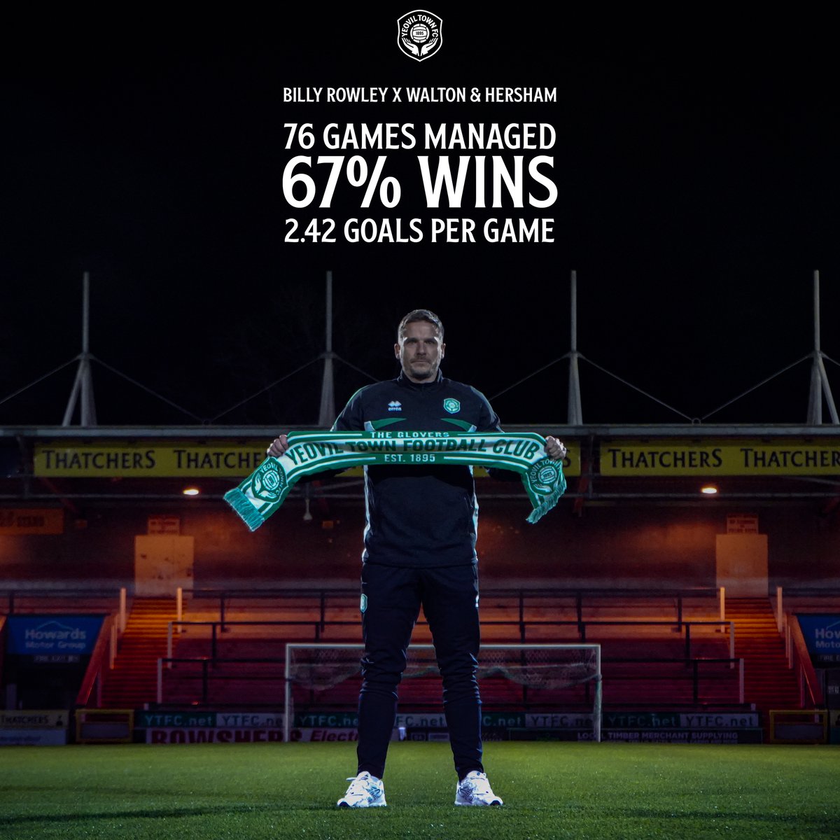 Trust in the process. Trust in the man. 👊

Achieve by Unity. 

#YTFC 💚