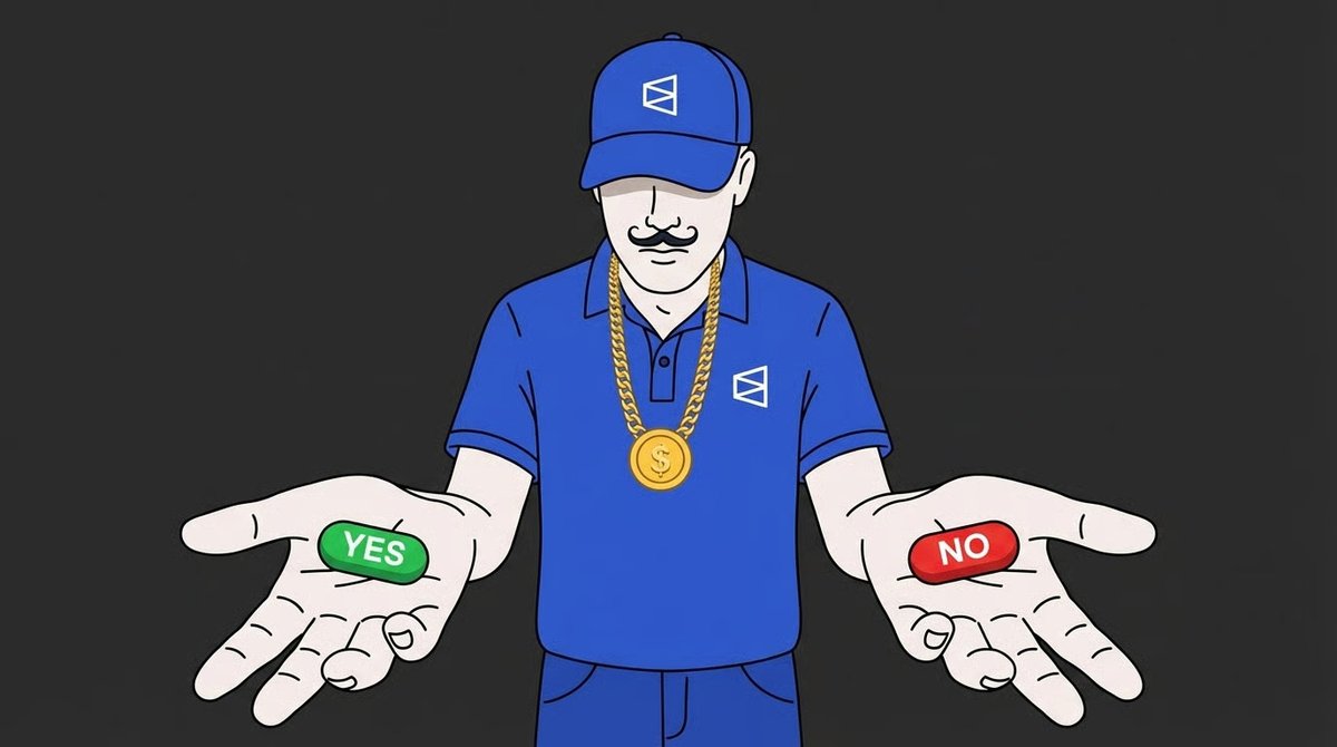 Have a nice day, Polymarket traders!

lots of new markets dropped, it’s easy to find something you vibe with, join the crew my referral link’s in the bio

FACT

add more outcomes than just YES or NO
and people instantly lose confidence