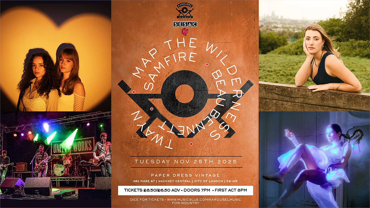 realmusik's tweet image. RealMusik will be at @paperdressed tonight to enjoy @KarouselMusic/@sesac/@MMFUK Showcase. See further details at realmusiklondon.com/events. Will UB there?  #UKSmallBiz       #smallbusiness        #ATSocialMedia    @shoreditchradio