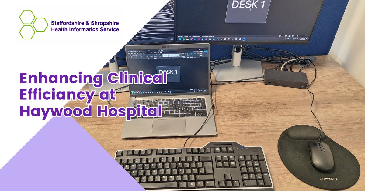 SSHIS_NHS's tweet image. 📢 S&amp;amp;SHIS Enhances MPFT Workspaces at the Barker Unit!

Our team recently visited the Barker Unit at Haywood Hospital.

Read more 👉 sshis.nhs.uk/enhancing-clin…

#SSHIS #MPFT #HealthInformatics #SupportingCare
