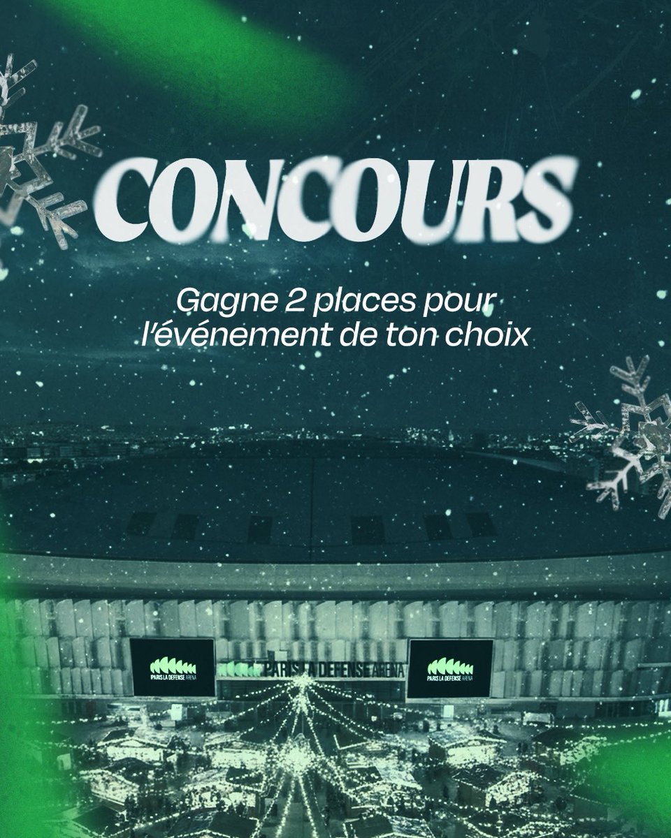 Paris La Défense Arena tweet media