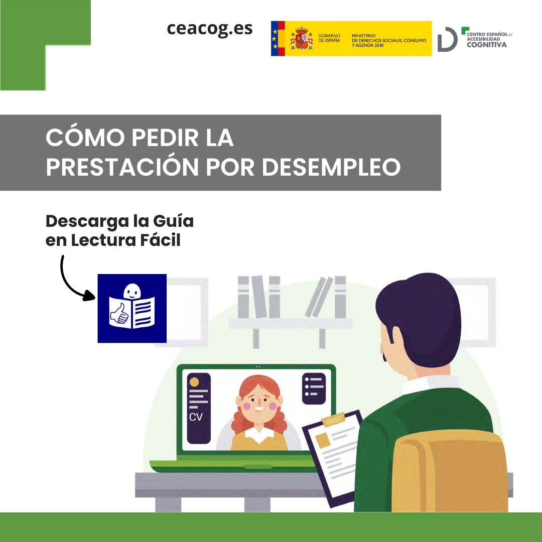 ceacog's tweet image. 🔍 ¿Cómo pedir la prestación por desempleo?

En el CEACOG hemos elaborado una Guía en #LecturaFácil que explica, paso a paso, qué requisitos debes cumplir para acceder a esta prestación y cómo solicitarla a través del @empleo_SEPE 

📥 Descárgala aquí:
ceacog.es/download/4476/…