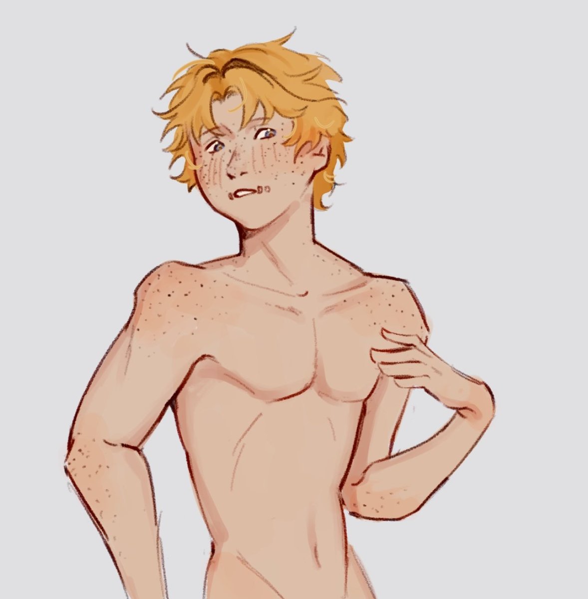 cornyyaoi's tweet image. Mike doodle