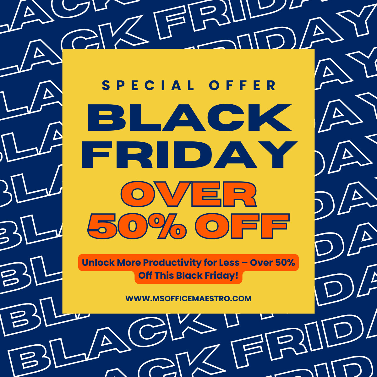 shelleyfishel's tweet image. 🔥 Black Friday is here! Get Top Time Busting Tips for 50% off and learn the MS Office tricks that save HOURS.
Lifetime access + step-by-step guidance.
👉 rpb.li/sJcfQ
#BlackFriday #Microsoft365 #ProductivityHacks