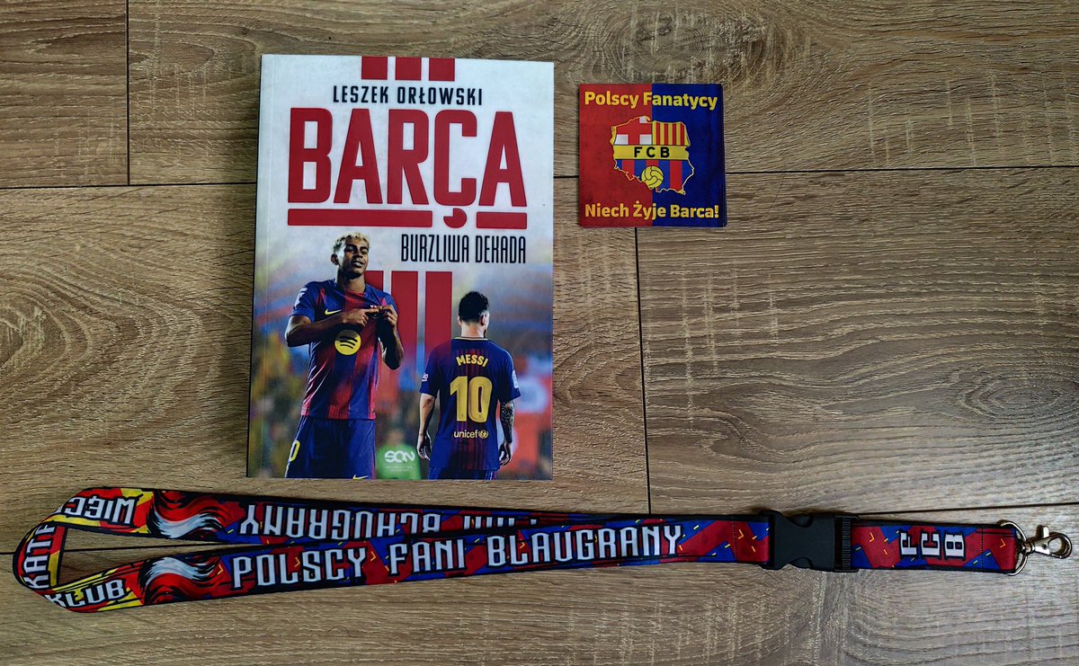 _BarcaInfo's tweet image. 🎁 𝐊𝐎𝐍𝐊𝐔𝐑𝐒 🎁 

💥 Do wygrania książka, smycz do kluczy oraz naklejki - FC Barcelony! 📚 

👉 Jeśli chcesz wziąć udział to warunki konkursu są następujące:  

✅ Zaobserwuj profil @_BarcaInfo 
❤️ Polub Tweeta 
🔃 RT 
💬 Komentarz 

ℹ️ Dziś po meczu zostanie wylosowana…
