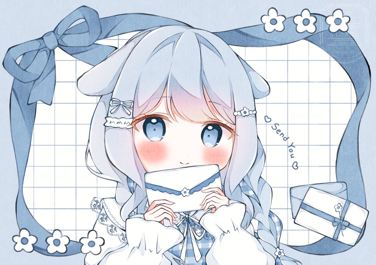 🩷🐇️🩵

#いい双子の日  
#いい笑顔の日
#イラスト