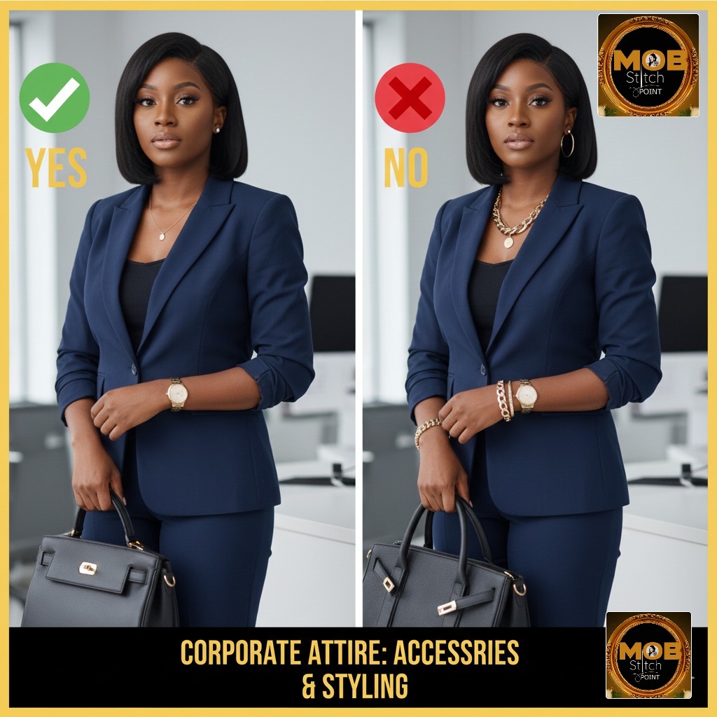 mobstitchpoint1's tweet image. Tuesday Tips: Less is often more with accessories! ✨

 YES: Elegant and minimalist accessories. ✅ 

NO: Overly distracting or chunky accessories. ❌ 

#TuesdayTips #CorporateAccessories #SubtleStyle #ProfessionalChic #FashionTipsForWomen
#mobstichpoint