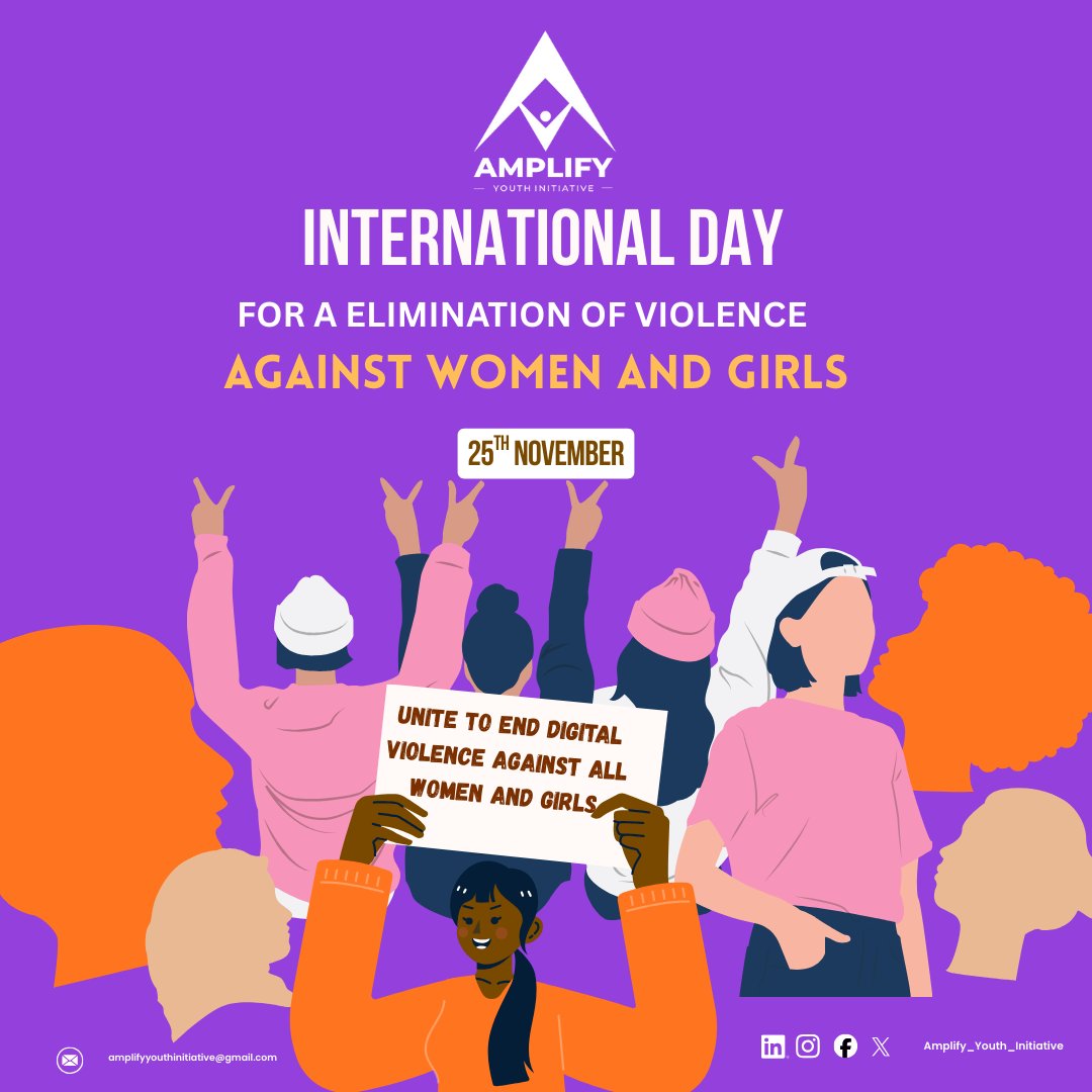 Violence against women and girls must end, online and offline.
Today, we stand with survivors.
#IDEVAW2025 #UNiTE2025 #EndDigitalViolence