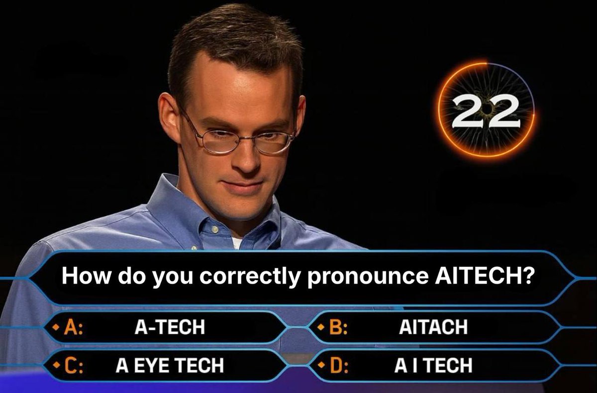 AITECHio's tweet image. Over the last few years, we&apos;ve noticed everyone has a different way of saying our ticker.

Lets see who actually gets this right.